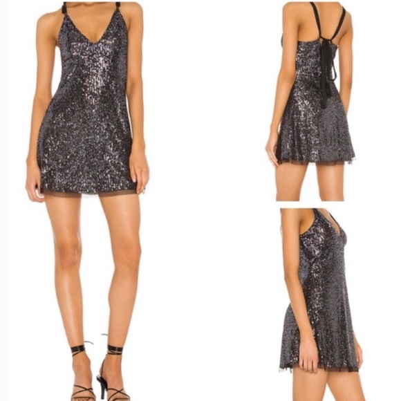 Free People Dresses & Skirts - FP Violet Shimmering Cocktail Slip Dress NWT